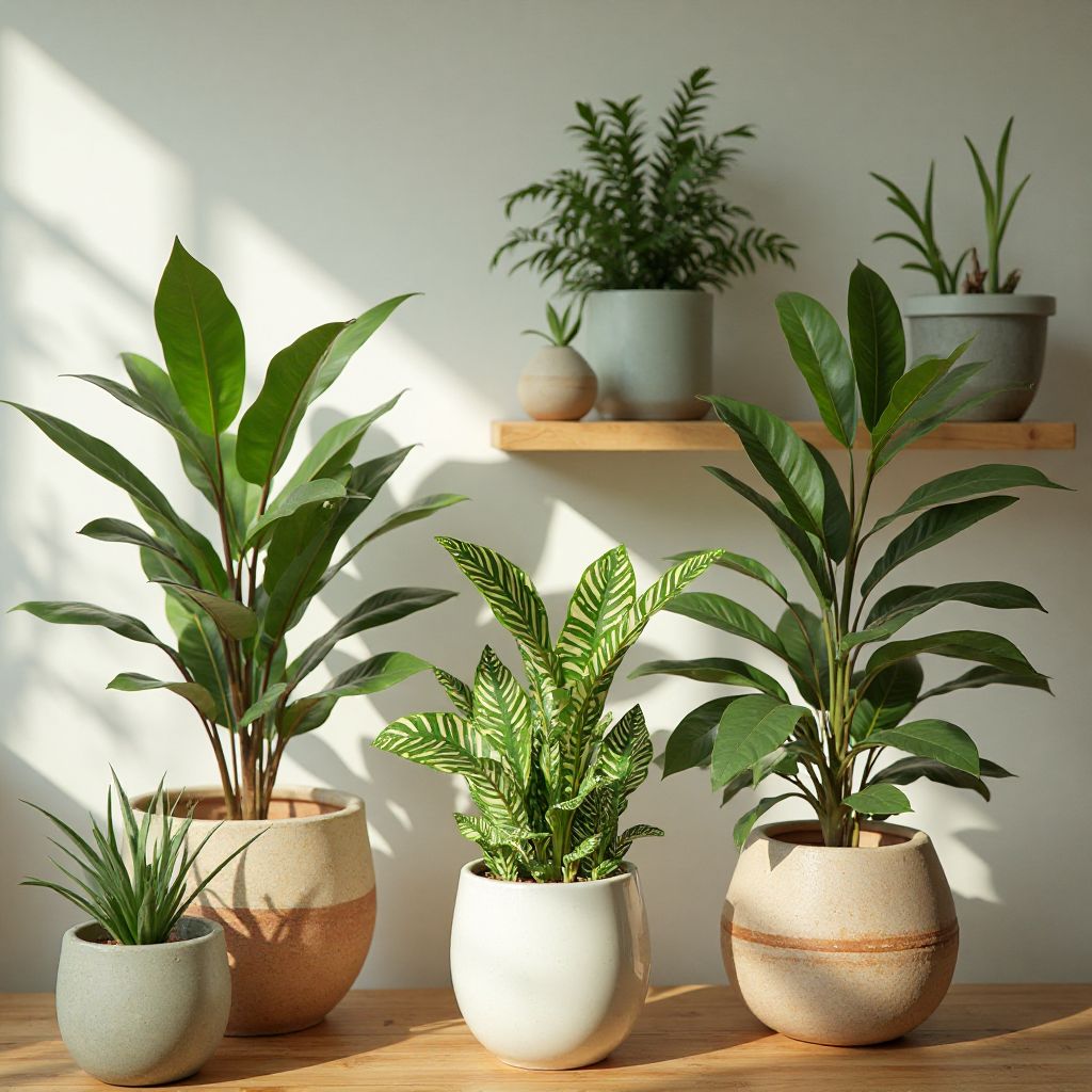 Indoor plant collection
